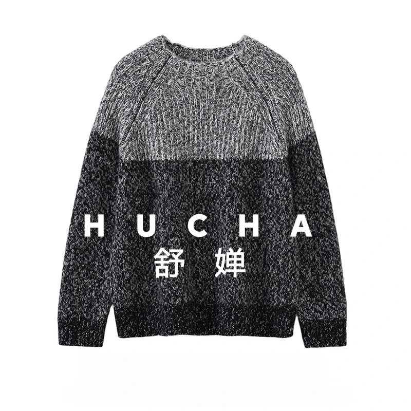 

Свитер из 100% кашемира, женский пуловер из чистого кашемира с круглым вырезом, утолщенный вязаный свитер, новый на осень и зиму