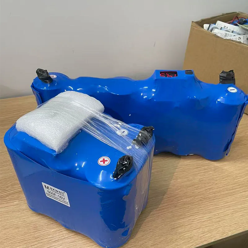 2026 جديد 16 فولت 500F لـ MAXWELL الأمريكية سوبر فرح مكثف شحن خالية سيارة الطوارئ بدء تشغيل أداة الإشعال بالطاقة #4