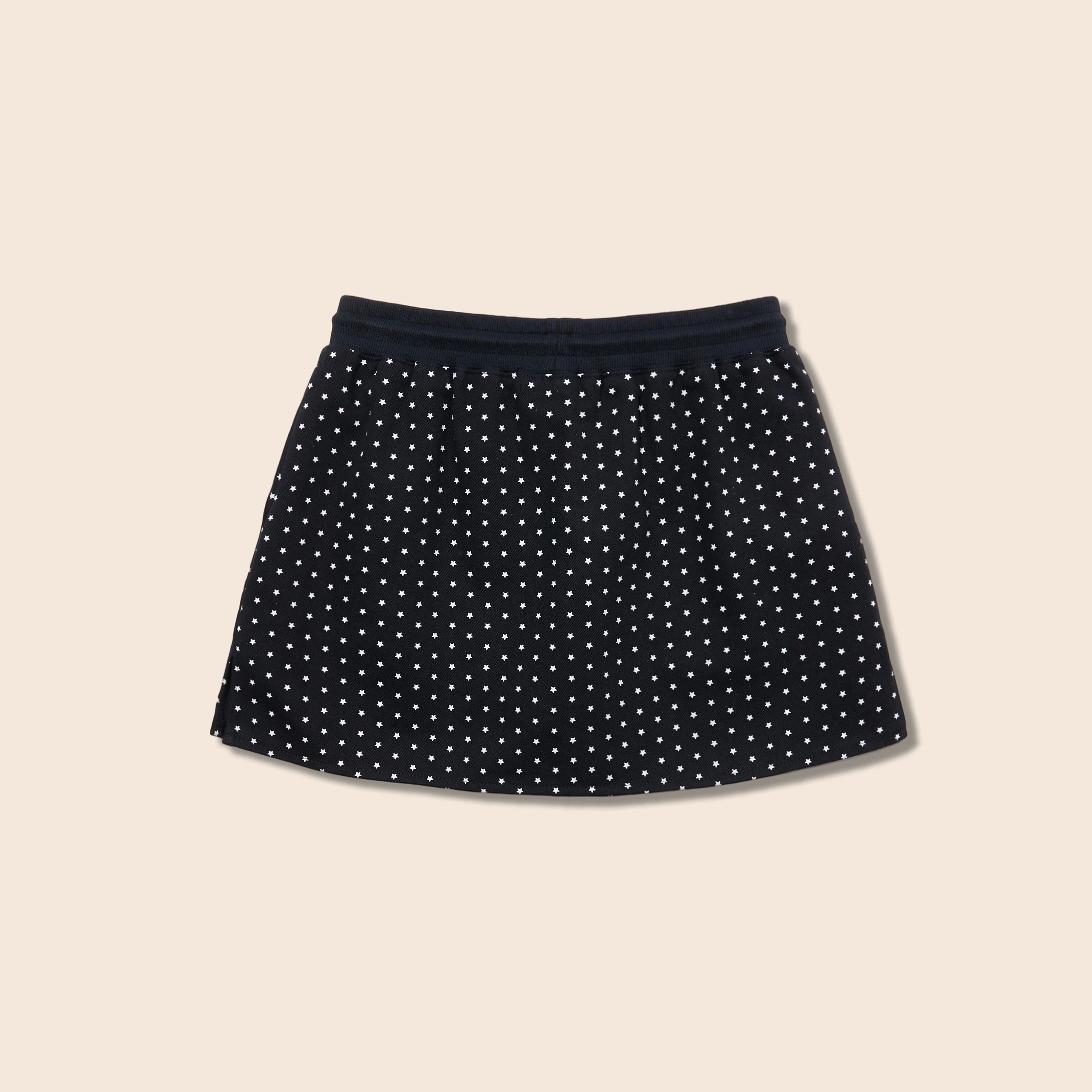 YESCCI Polka Dot Skort For Women Elastic Waist Drawstring A-Line Side Pockets Casual Summer New Woman Mini Skirt 2026 S56446214