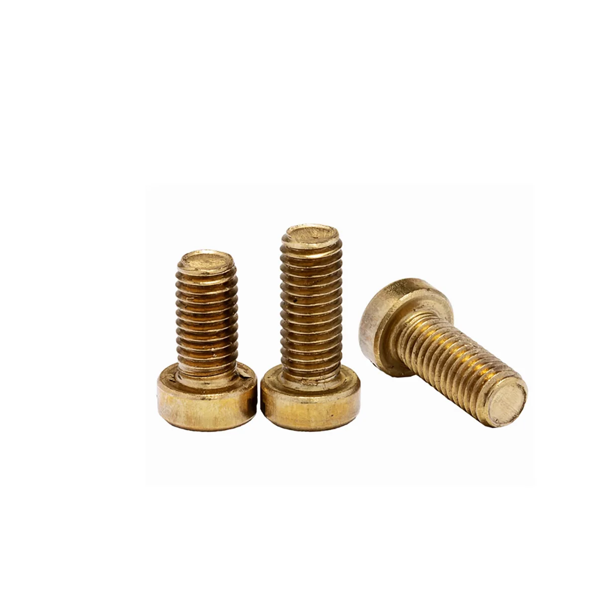 

Brass Cylindrical Head Slotted Screw / H62 Copper Slotted Bolt M2M3M4M5M6-M8