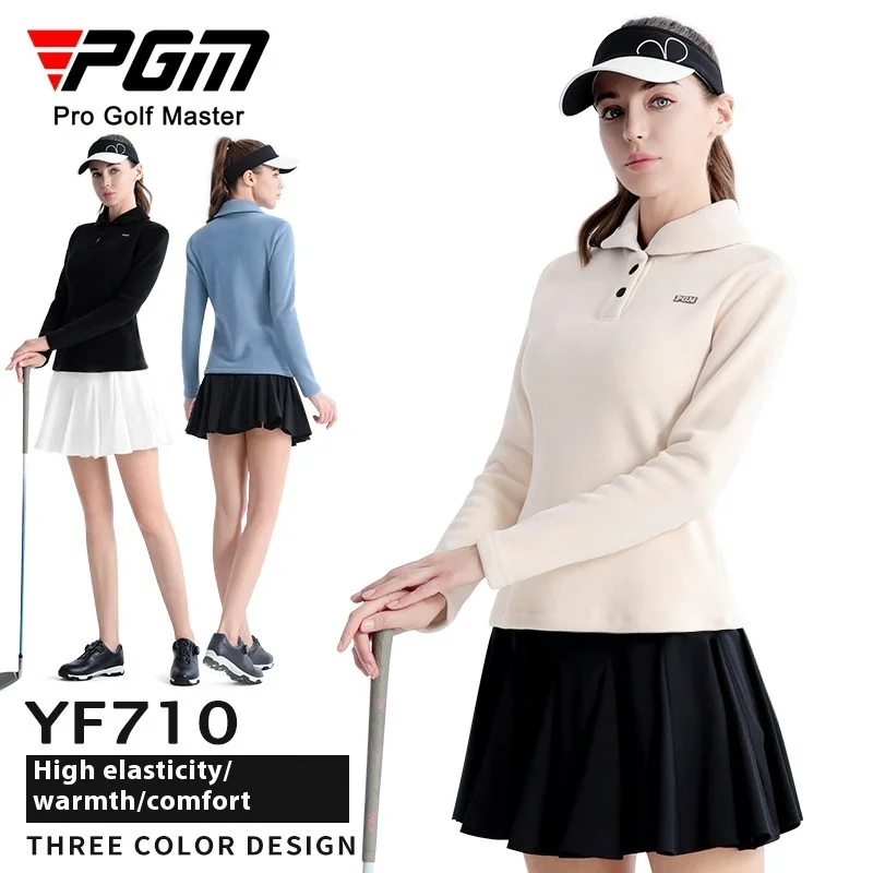 

PGM Golf clothing Women's dress coat Keep warm and cold A-line pongee skirt Sports suit wintertime springtime autumn