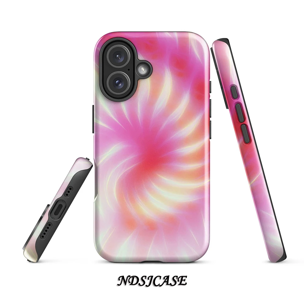 

Luxury Whirl Phone Case for iPhone 17 16 15 14 13 12 11 Pro Max Air Plus Luxury Double-layer Back Cover