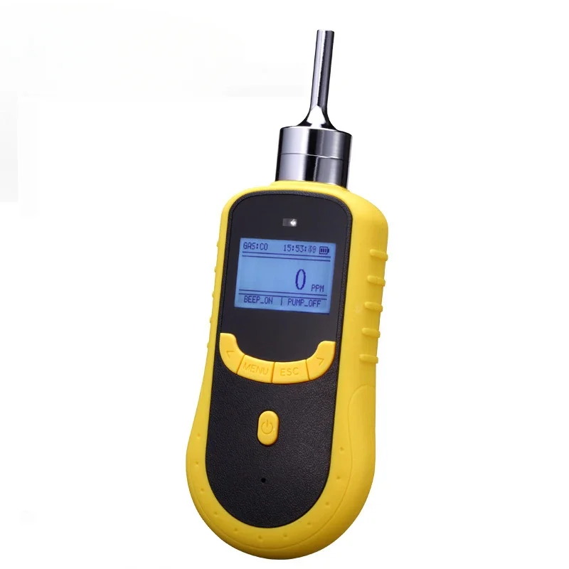 portable pump-suction ozone detector gas O3 carbon dioxide concentration residual tester in stock.