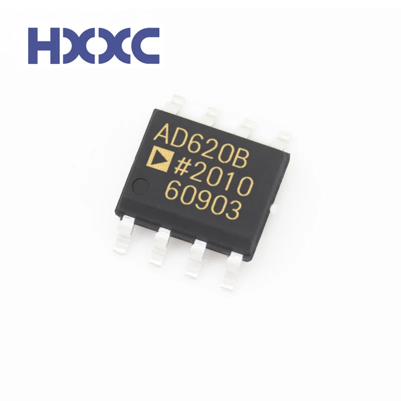 

5 шт. новые оригинальные интегральные схемы AD620BRZ AD620BRZ-R7 ic chip SOP-8 ICs, контрольно-измерительный усилитель