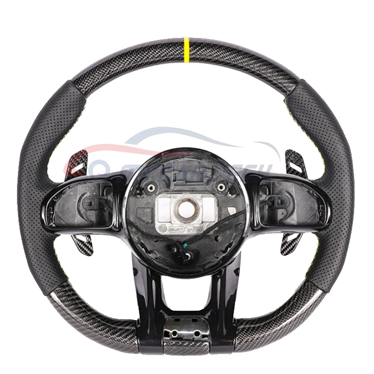 

Good Quality Custom Race Car Steering Wheel for Mercedes AMG W204 W222 C217 W205 E63 C B CLS