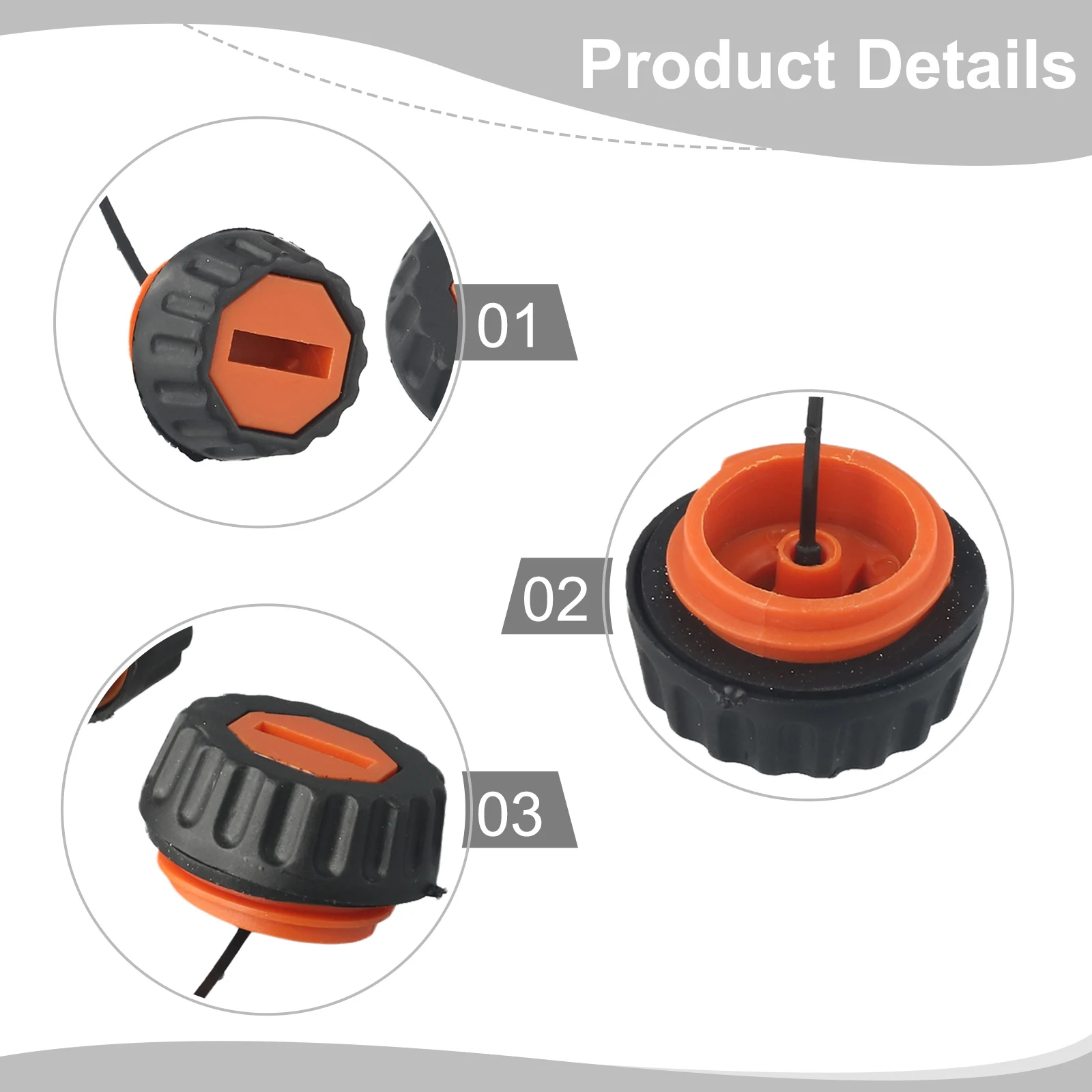 For FS120 Fuel Cap Equipment for chainsaw Replacement Accessories Cover Cutting Parts Engine Woodwork  For FS120