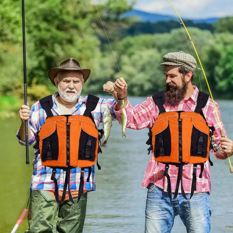 

Life Preservers For Adults Breathable Swim Vest Rafting Safety Swimsuit Surfing Buoyancy Suit For Water Sports Swimming Beach