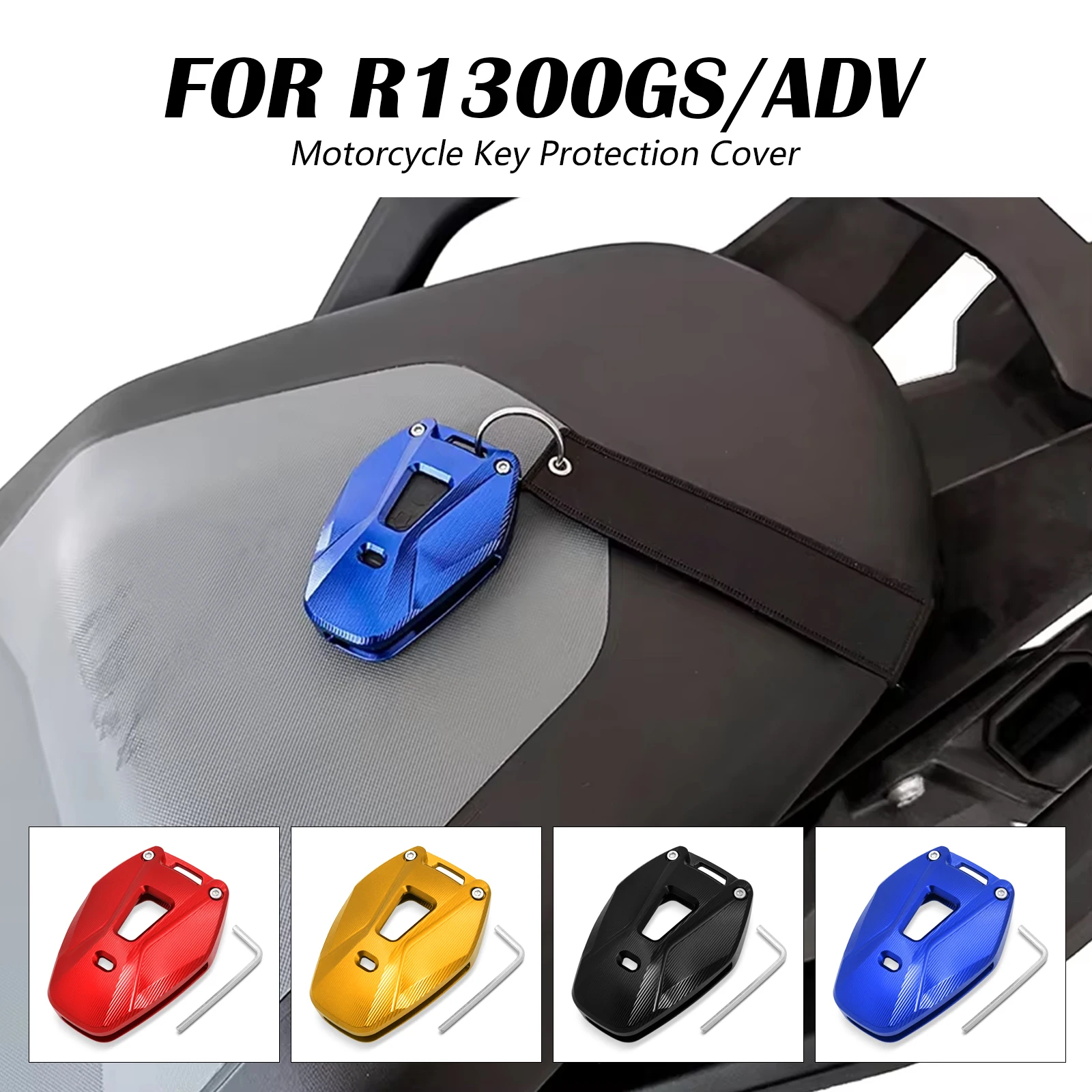 For BMW R1300GS ADV 2024 R 1300 GS Adventure 2025 2026 R1300RT R1300R S Motorcycle Accessories Key Shell Dust Cover Protector