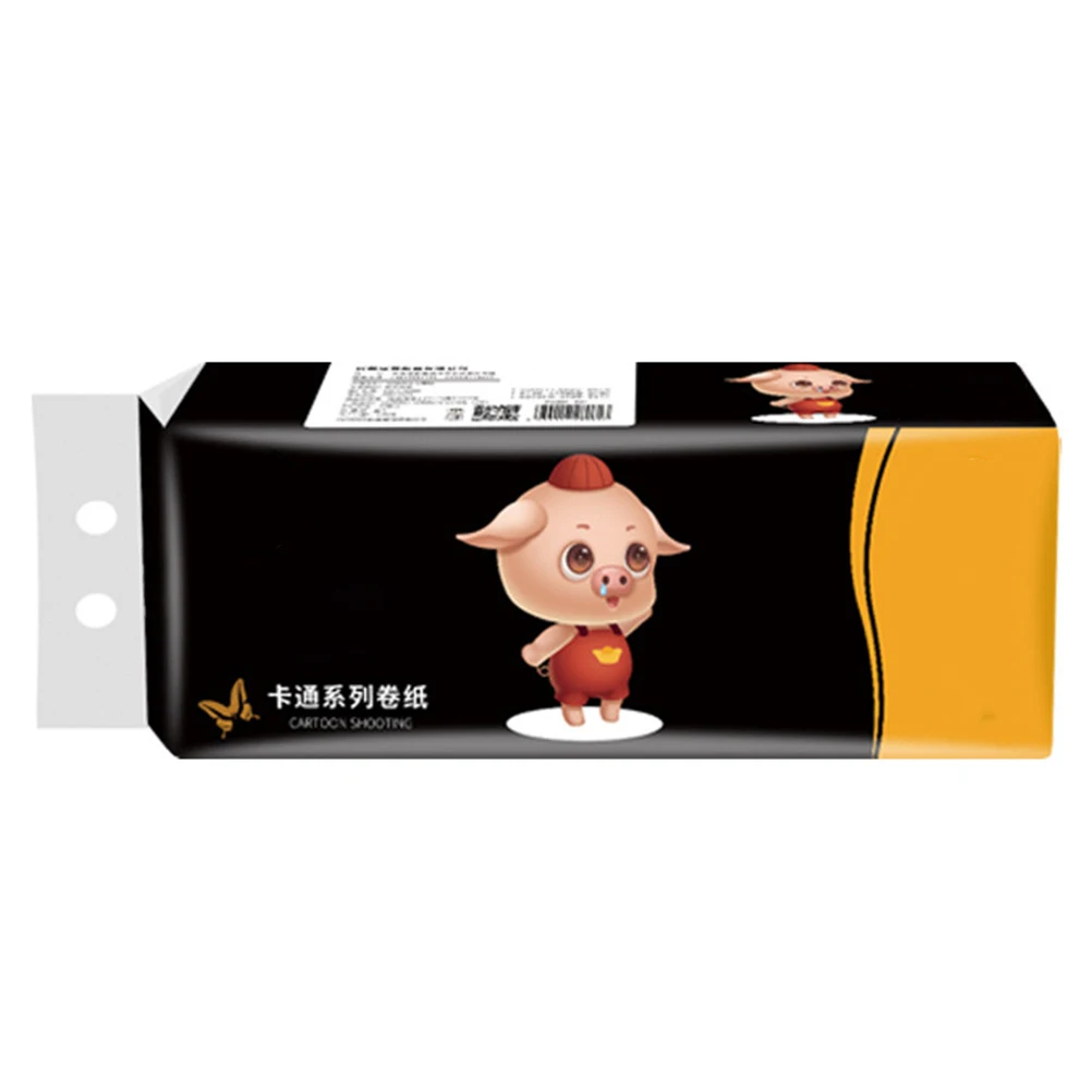

10 Roll Coreless Toilet Paper Napkin Paper Household Roll Paper Wood Pulp Tissue Paper for Man Woman Baby