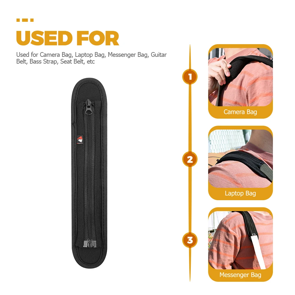

Shoulder Strap Pad For Camera Laptop Guitar Bass Belt Replacement Oxford Cloth Breathable Comfortable Padded Backpack Shoulder