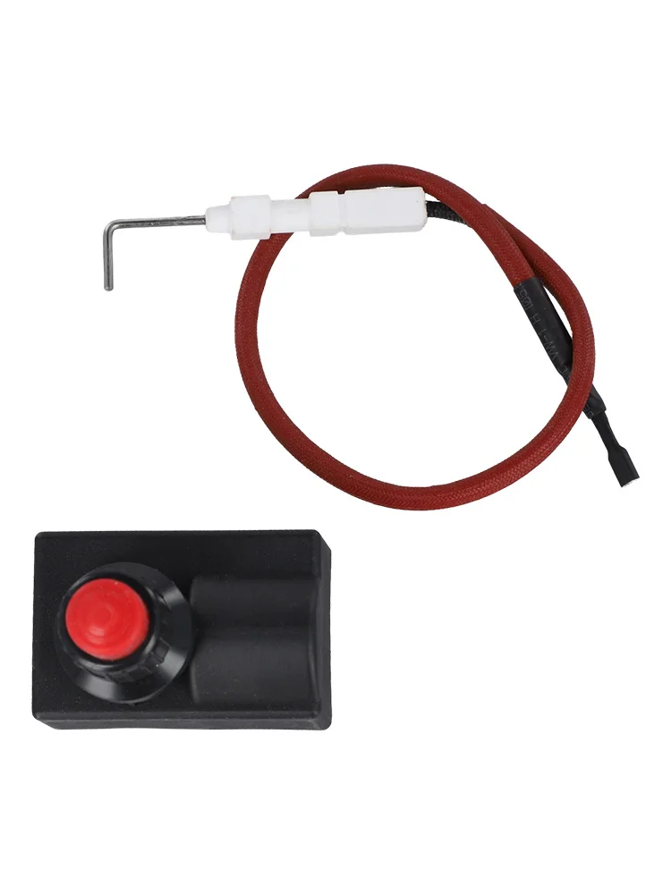 벽난로용 그릴용 전자 펄스 점화기 야외 요리 파티오 난방 케이블 길이 15.75인치 40Cm 200저항