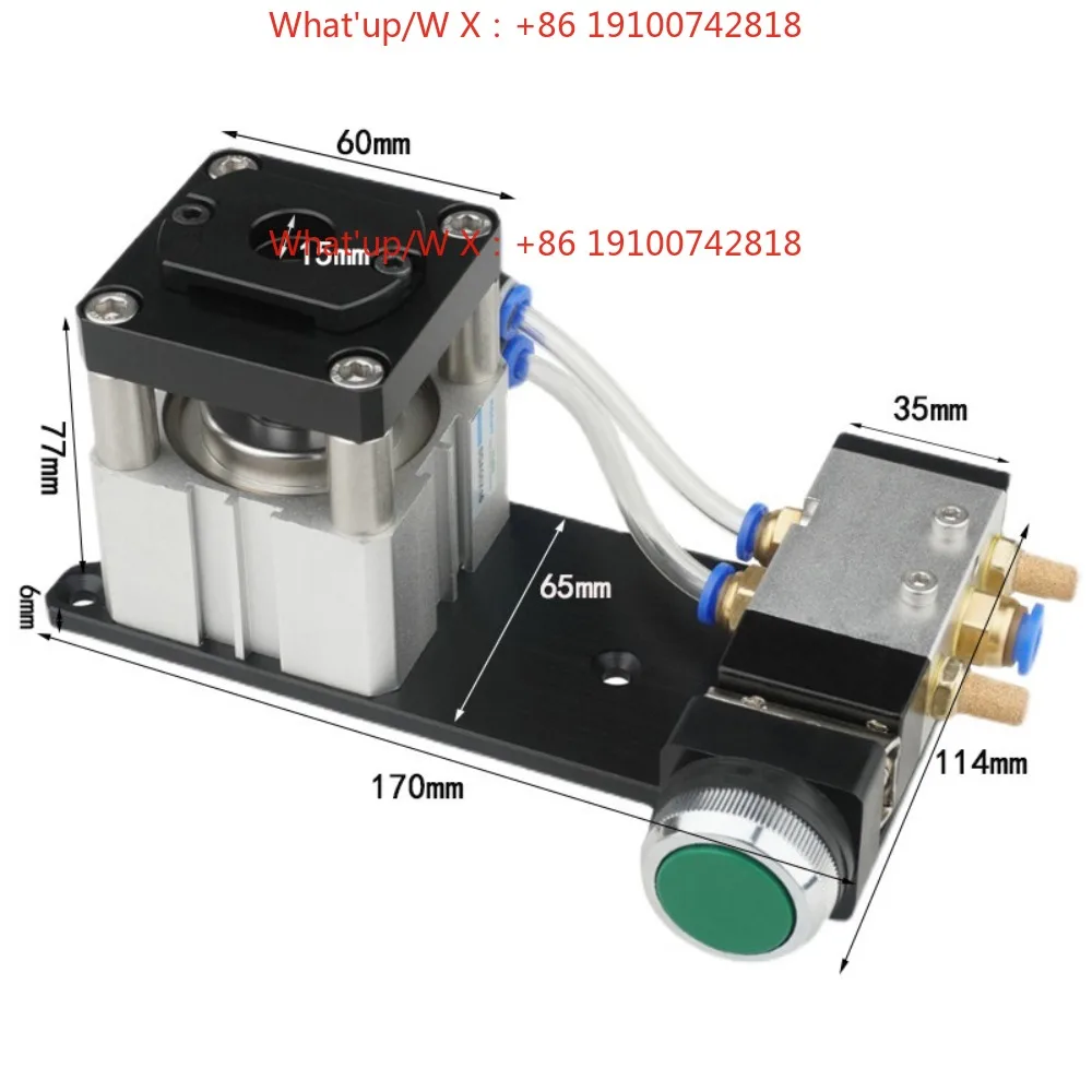 Manual edge banding puncher, edge banding leather punching machine, three-in-one screw hole sticker