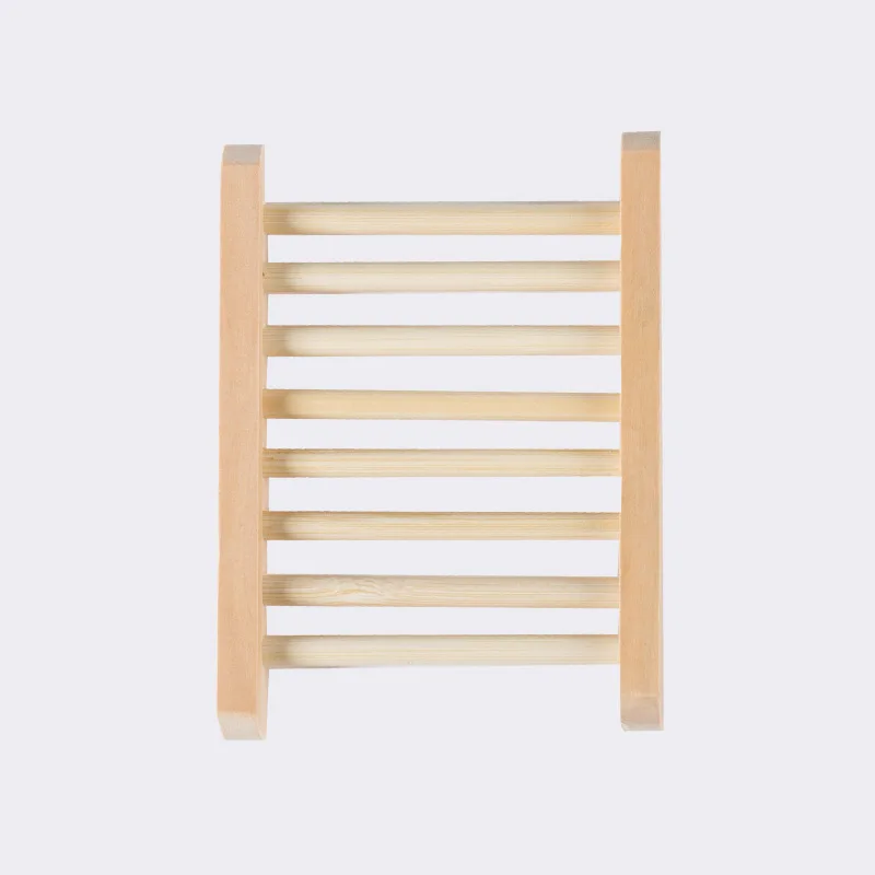 Creative bamboo soap rack wooden soap box solid wood leaching soap rack bamboo soap holder