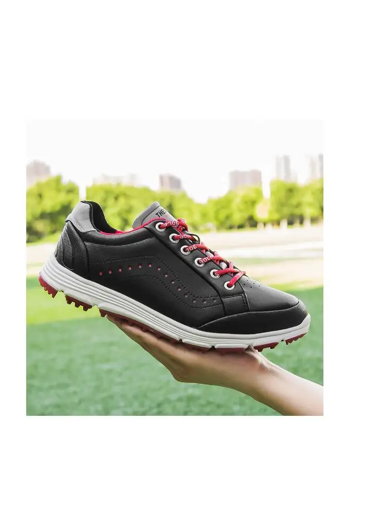 Scarpe da golf da uomo antiscivolo comode di lusso_voghion.com
