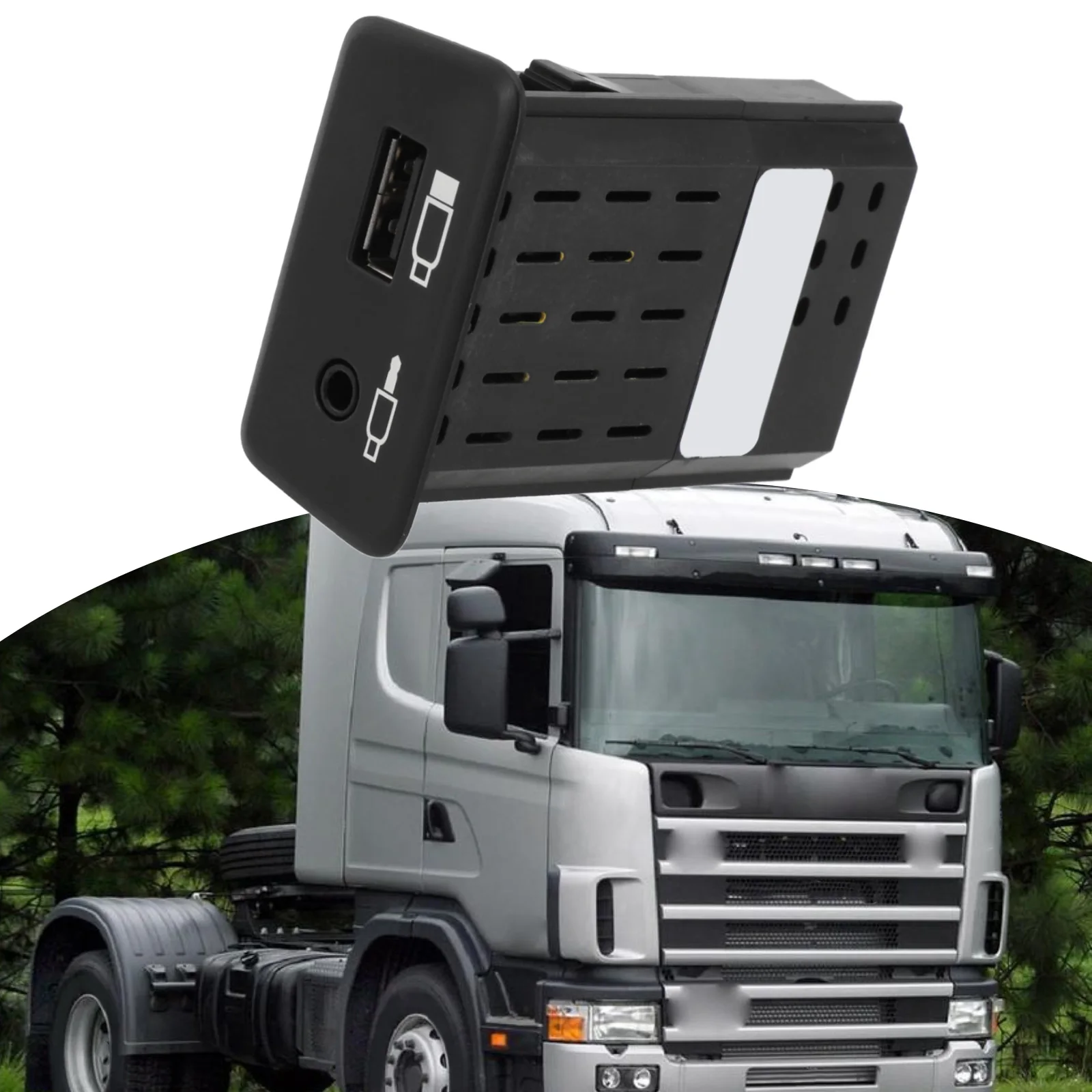 For L P G R S-series 2554705 Panel Truck Radio Upgrade Quick Installation Reliable Wear-resistant Direct Installation