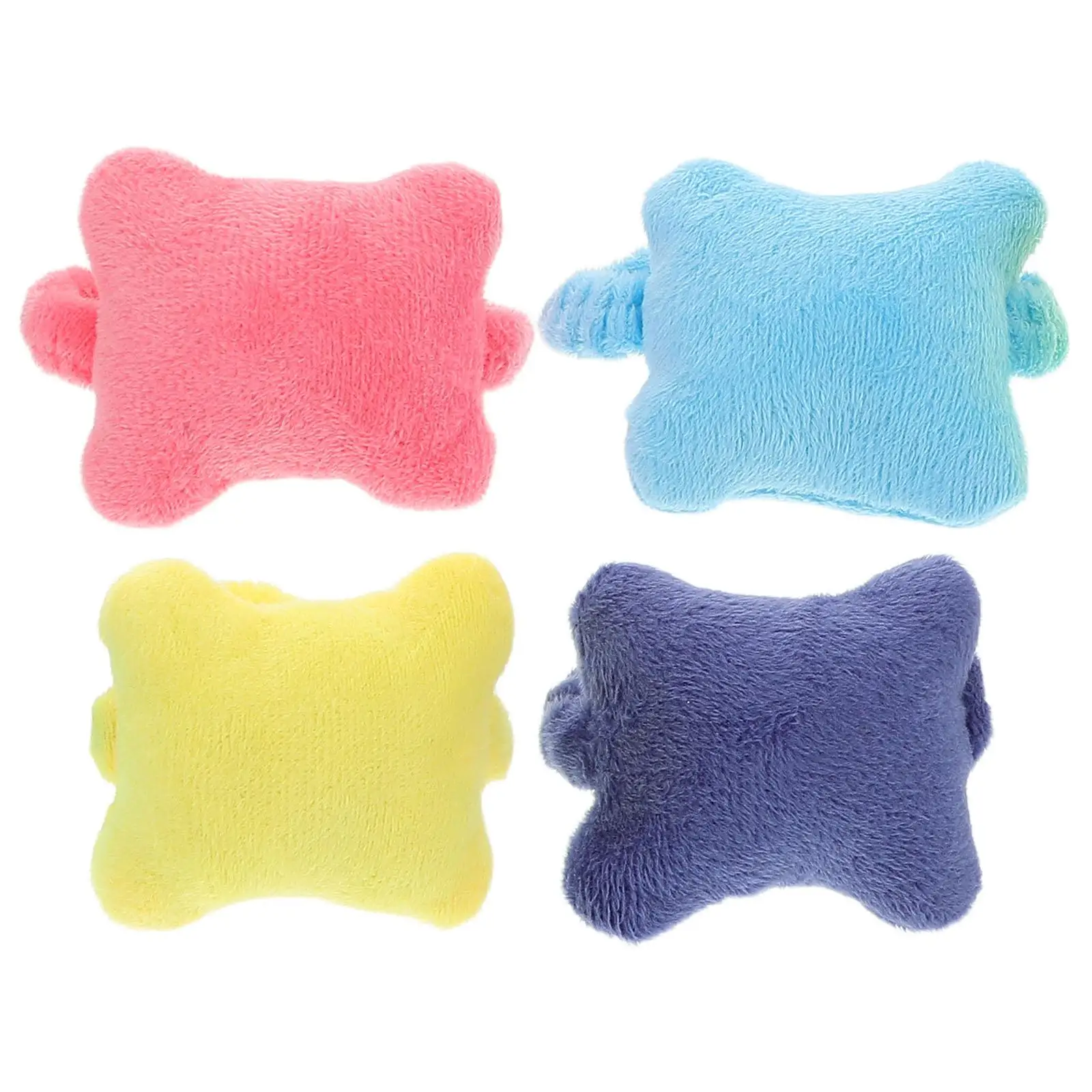 4 Pcs Keyboard Wrist Guard Mouse Rest Pad Support Office Desk Cloth Cushion Hand Comfortable Antiabrasion Ergonomic Computer