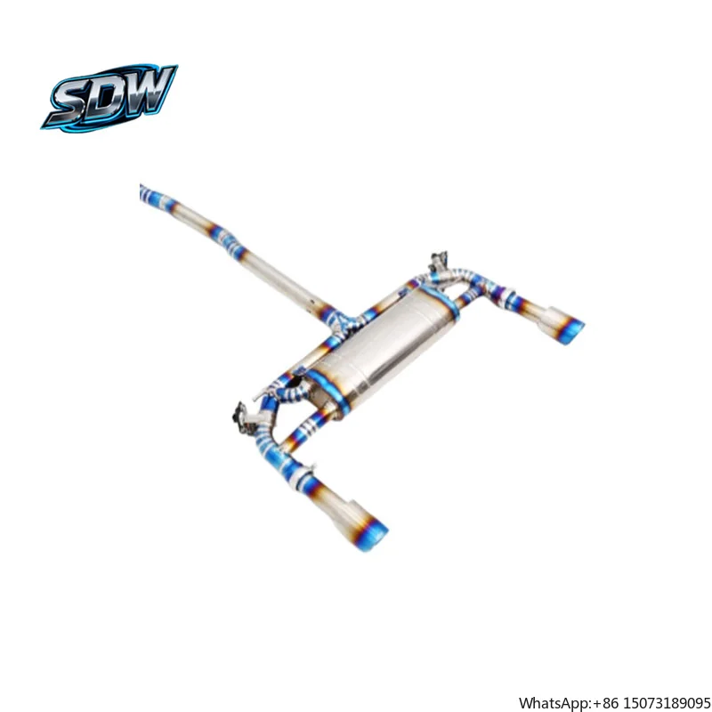 

Выхлопная система Catback из титана/нержавеющей стали для спортивных автомобилей BMW 1 серии M135i F20, M140i, M240i, M340i, M440i
