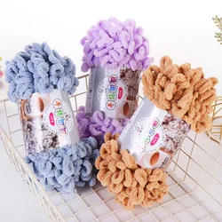 100g/ball Yarn Needlework Crochet Craft Sweater Scarf Hat Doll Knitted Blanket Yarn Wool Hand-knitted Wool Yarn Thread Wholesale