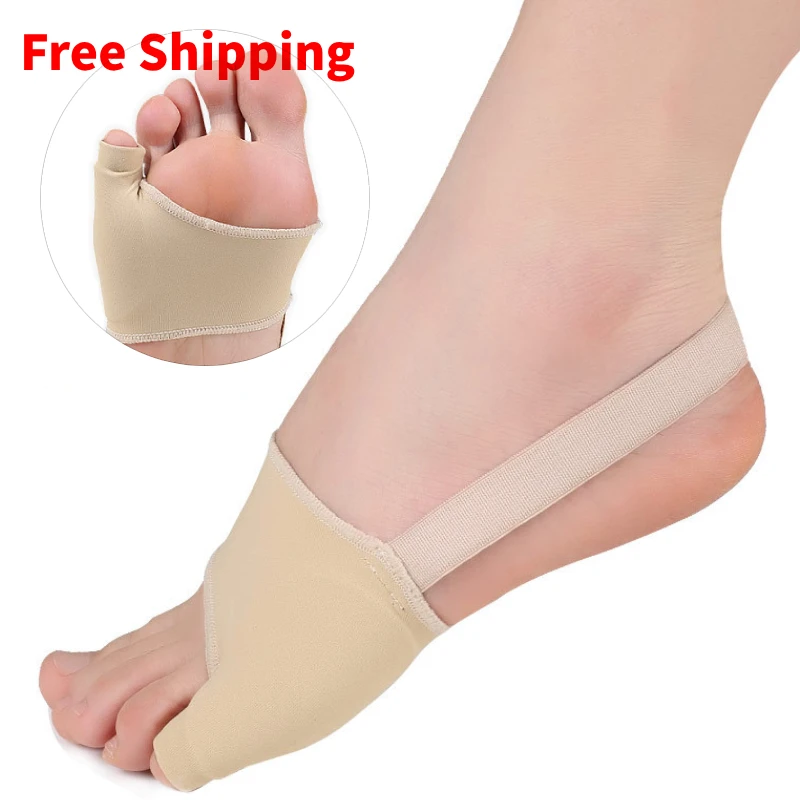 2pieces = 1pair Anti-Slip 발가락 스트랩 풋 케어 Hallux Valgus 젤 작은 발가락 쿠션 페디큐어 도구 Professional Bunion Corrector