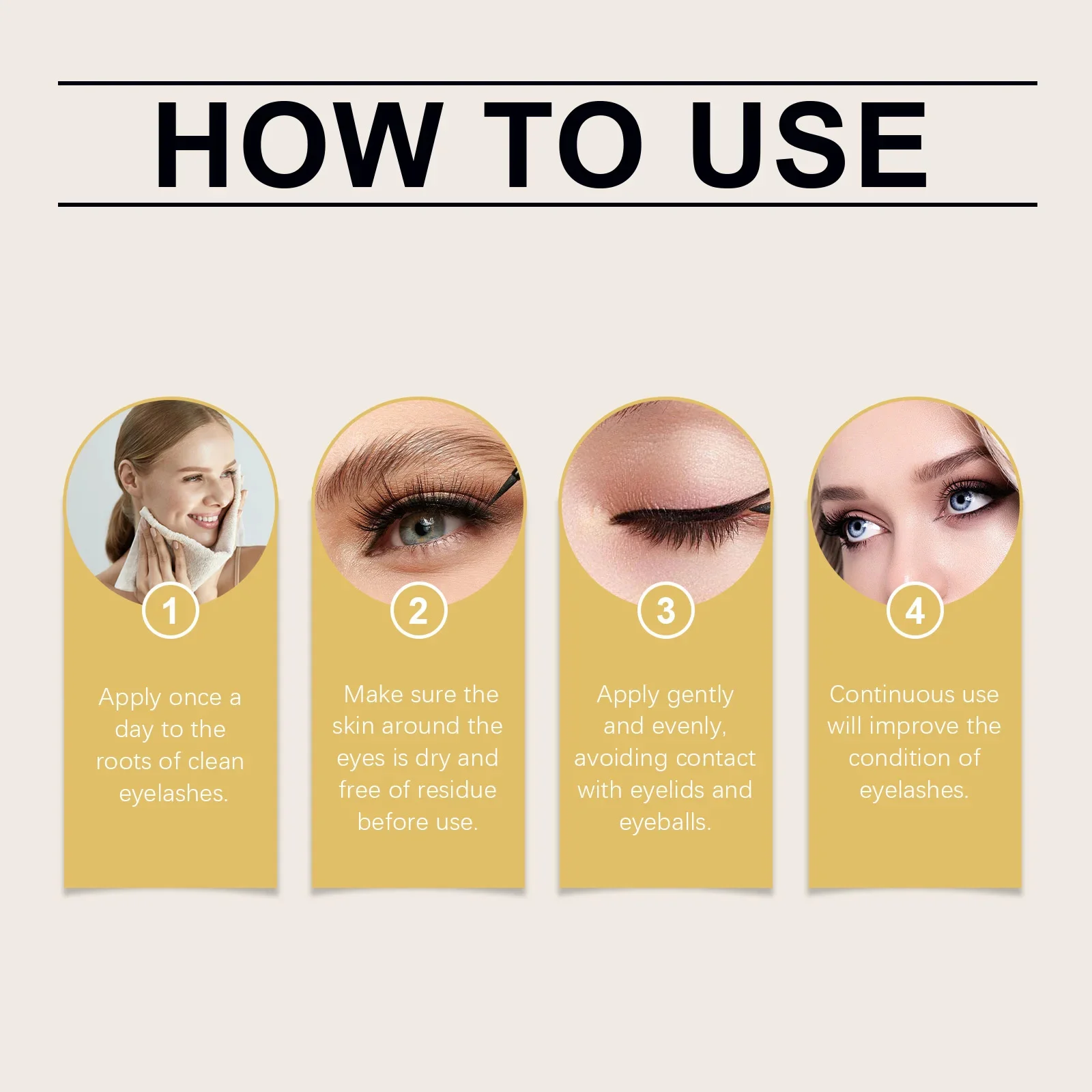 Suero de Crecimiento Rápido para Pestañas, 6 Días, Potenciador Natural de Pestañas, Pestañas Más Largas, Voluminosas y Rizadas, Tratamiento para Pestañas, Productos para el Cuidado de los Ojos, Maquillaje