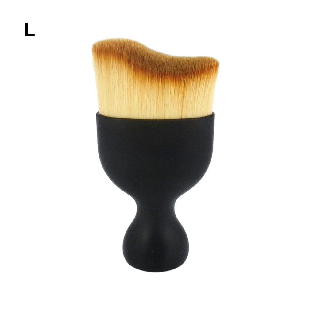 Round Edge Soft Bristles Fiber Brush For Delicate Car Detail Cleaning Exquisite Craft Cleaning Brush L-Box