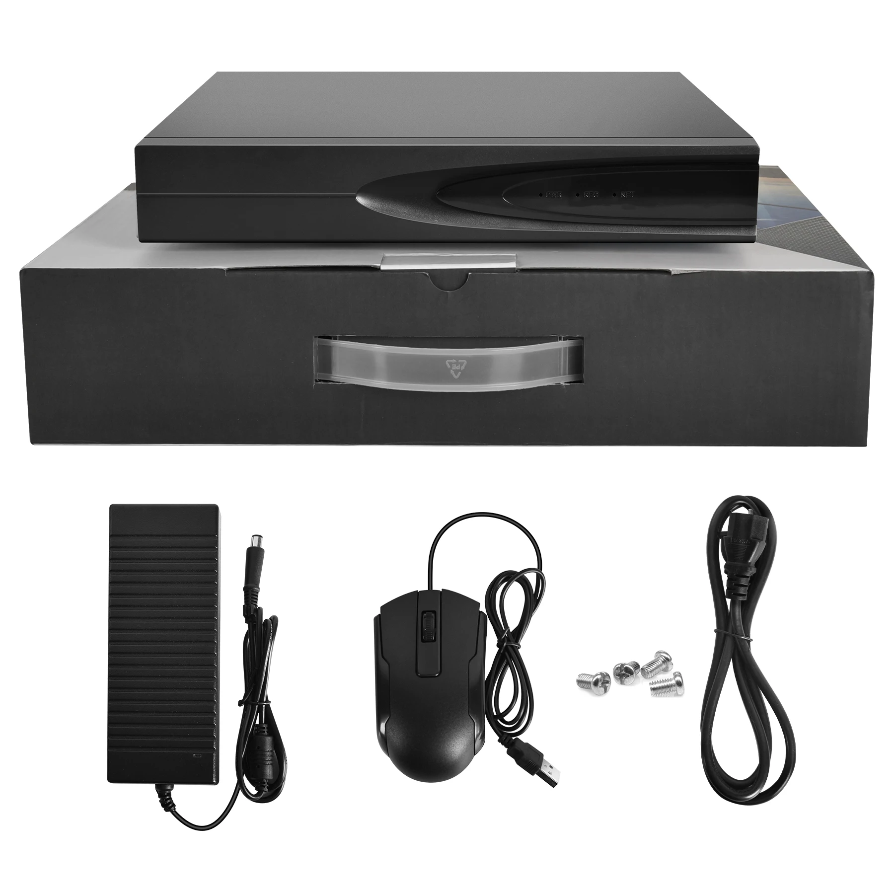 Sistema de seguridad CCTV de 8MP PG108H-8P 8 canales 8POE con grabadora de vídeo en red de disco duro compatible con comunicación bidireccional Onvif