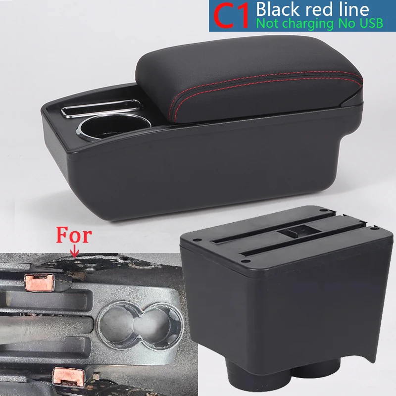 Voor Volkswagen Polo Armsteun Doos Voor VW Polo 9N3 Auto Armsteun Gewijd 2002-2009 Opbergdoos Retrofit interieur Auto Accessoires