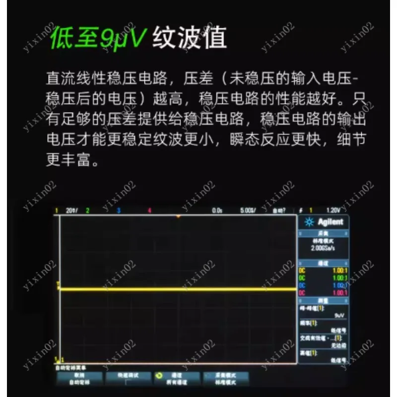 Fever DC Linear Regulator Power Supply 5/9/12/15/18V with Filter Purification Noise Reduction for Stable Voltage Output