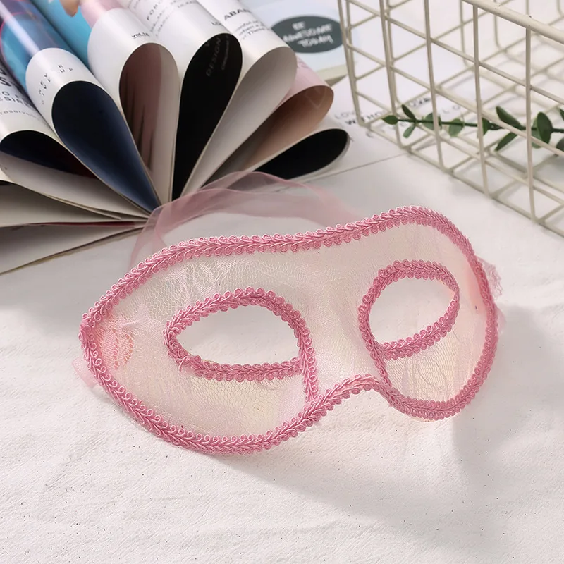 Partymasken, elegante Spitzenmaske, durchscheinende Augenmaske, geheimnisvolle halbe Gesichtsmaske für Kostümpartys, besondere Anlässe, Karneval