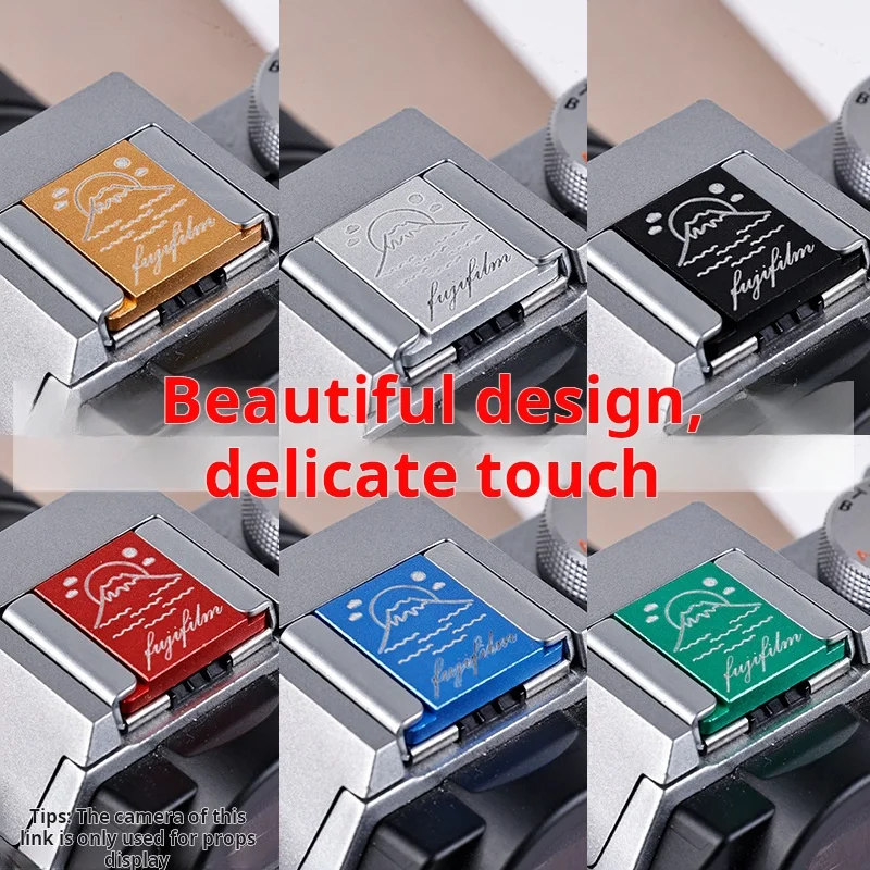 

Camera hot shoe dust protection cover metal suitable for Sony Canon Nikon Fuji Panasonic DSLR mirrorless hot shoe mouth
