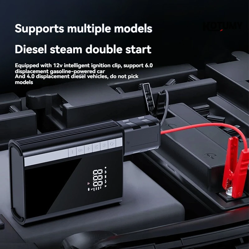

Portable Car Tire Inflator Air Pump
