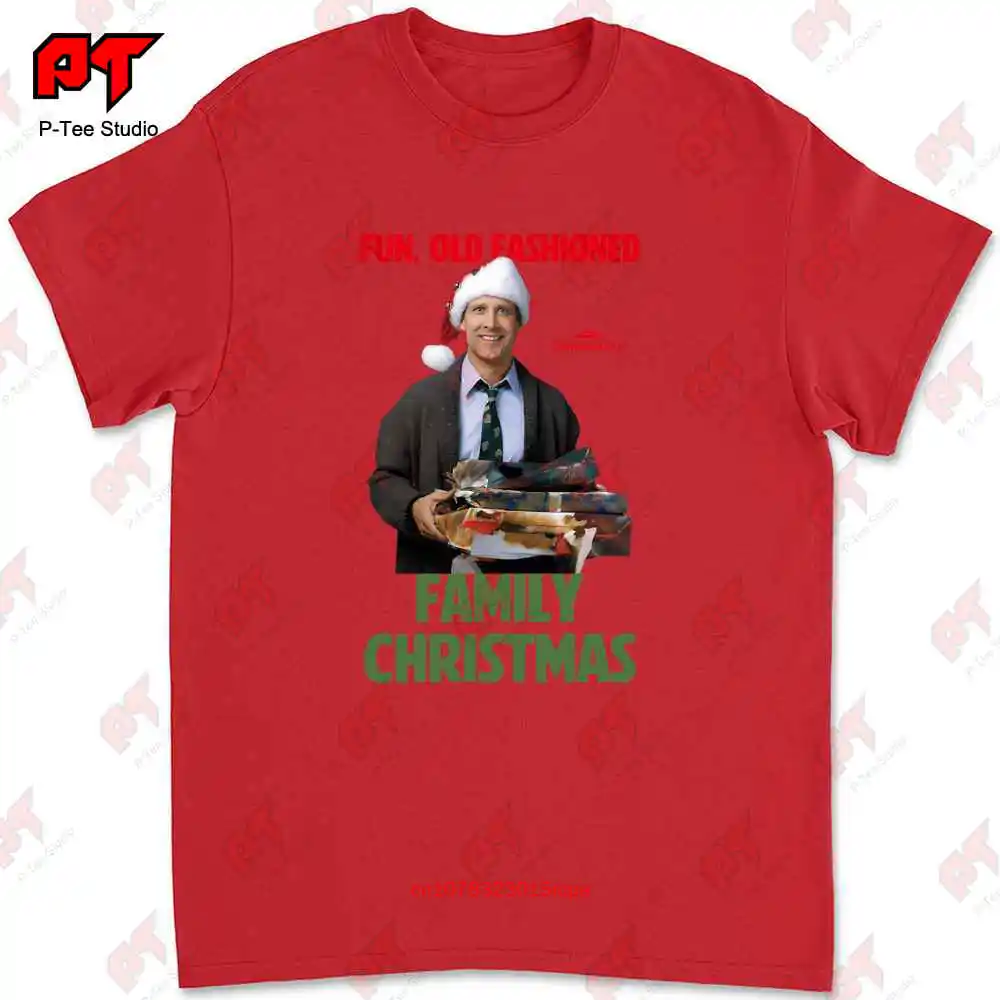 Clark Griswold Fun Old Fashioned Christmas Vacation T Shirt R4JU