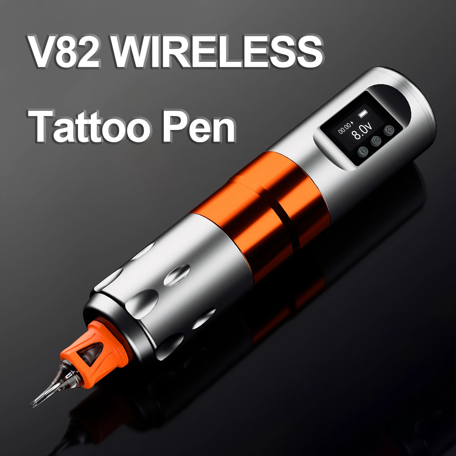 

Беспроводная тату-машинка BIGWASP V82 Pro с аккумулятором большой емкости 1800 мАч, цифровым LED-дисплеем, низким уровнем шума и японским мотором