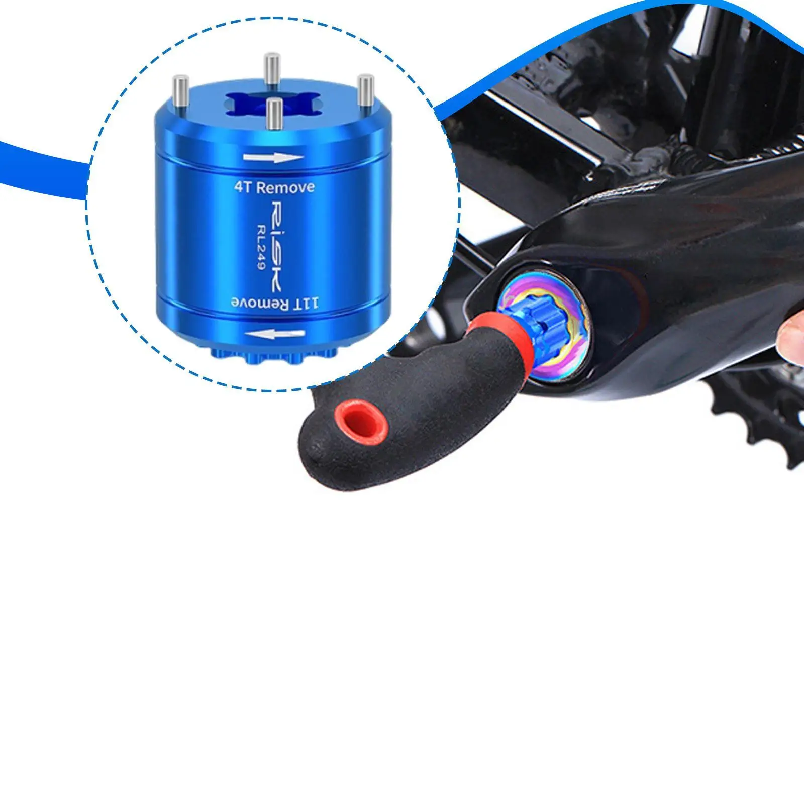 2 In 1 Bike Crank C…