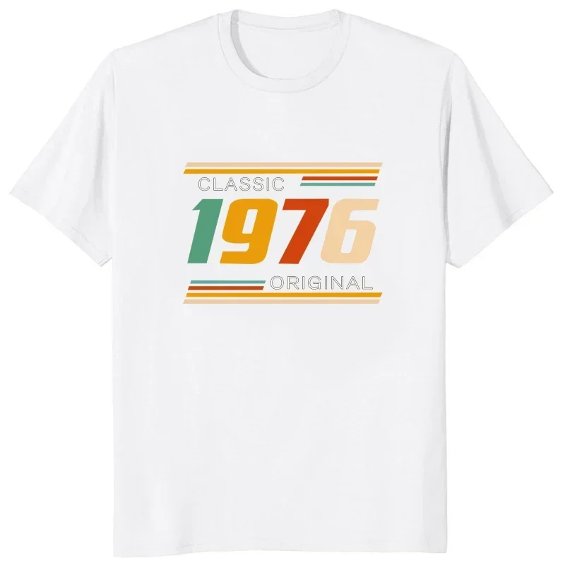 Funny 47 Classic 1976 Original summer print men's and women's short sleeve T-shirt