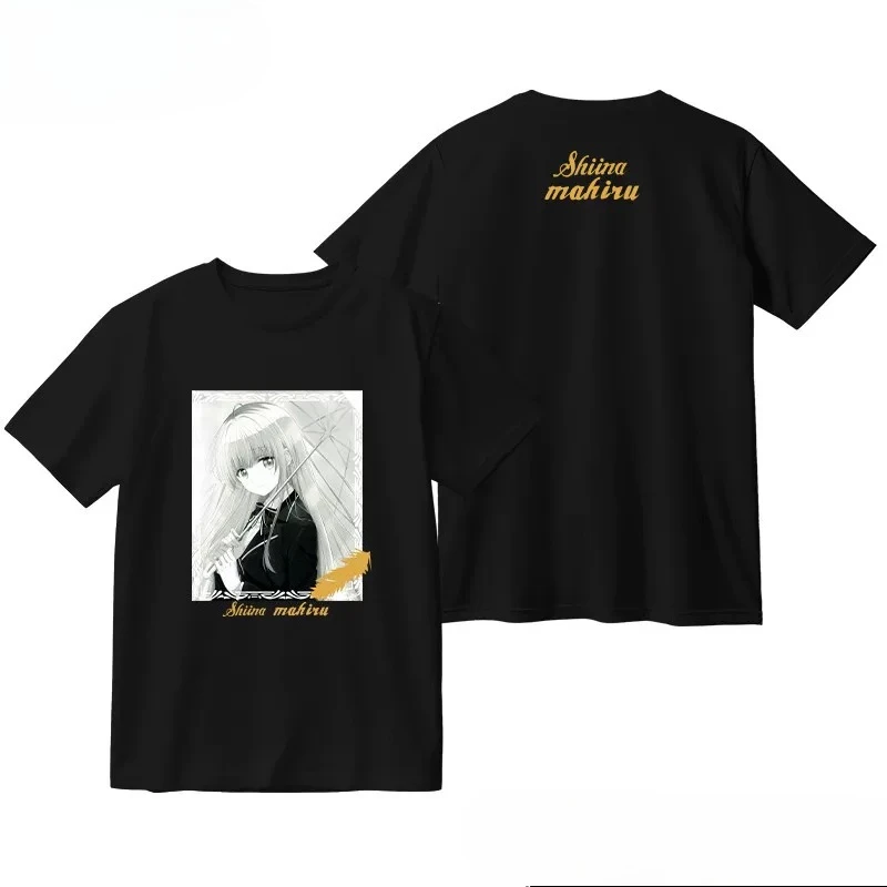 Anime The Angel Next Door Spoils Me Rotten Shiina Mahiru T Shirt Harajuku Fashion Street T-Shirt High Quality Cotton Tee
