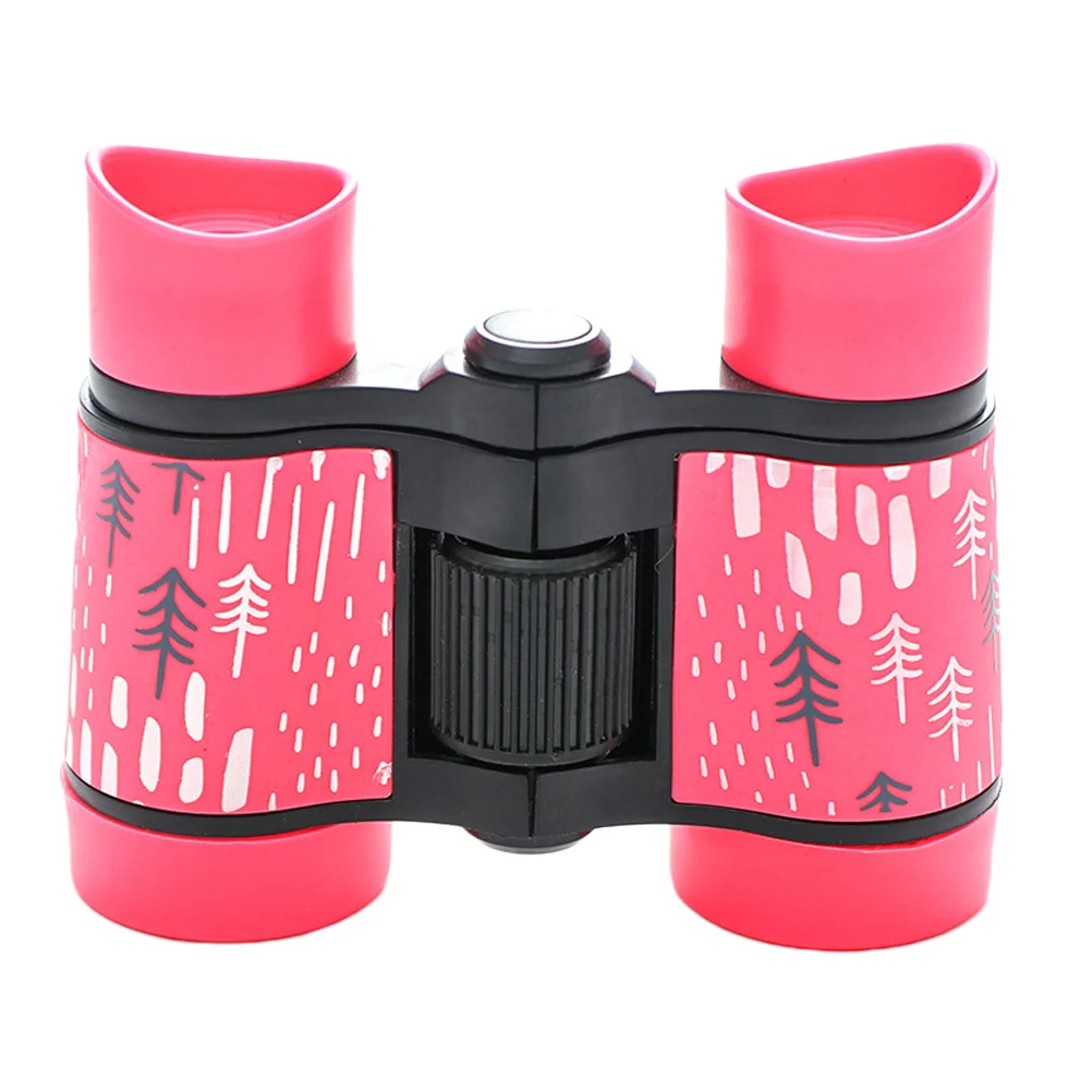 Adorable Children Telescope Printed Non-slip Nature Watching for Kids (Pink) kids