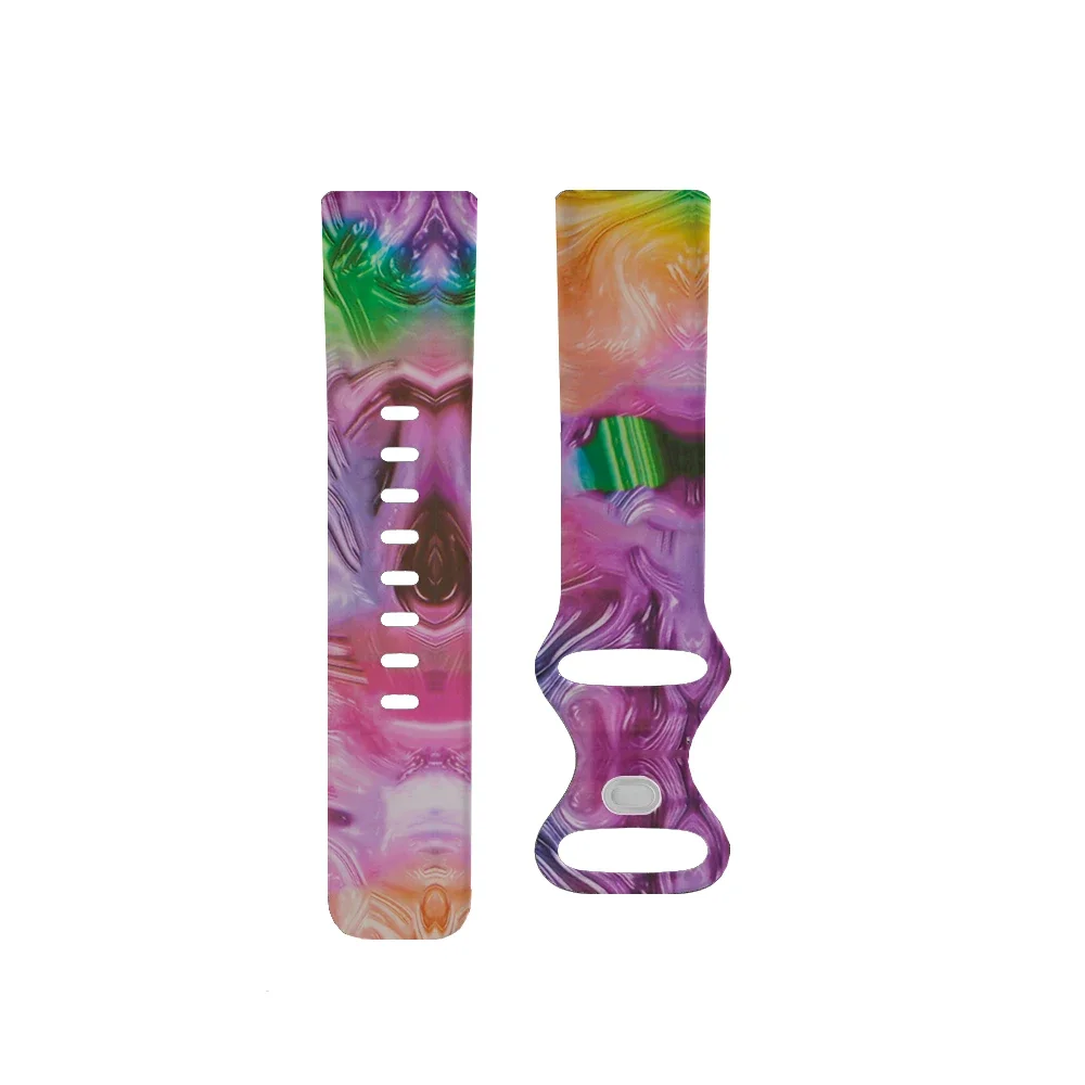 حزام ساعة بديل عالي الجودة لسوار Fitbit Charge 5، سوار ساعة رياضي من السيليكون للوصول إلى Fitbit Charge5