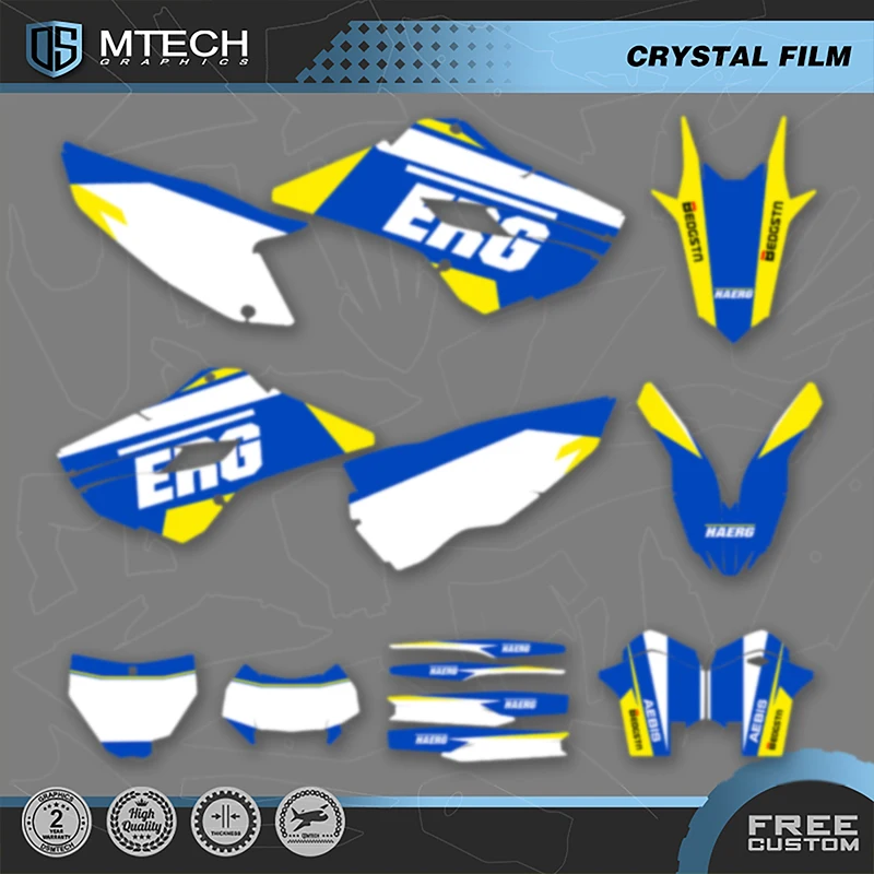 

DSMTECH Motorcycle Graphics Sticker Kit for HUSABERG TE 125 250 300 / FE 250 350 450 501 2013 2014 006
