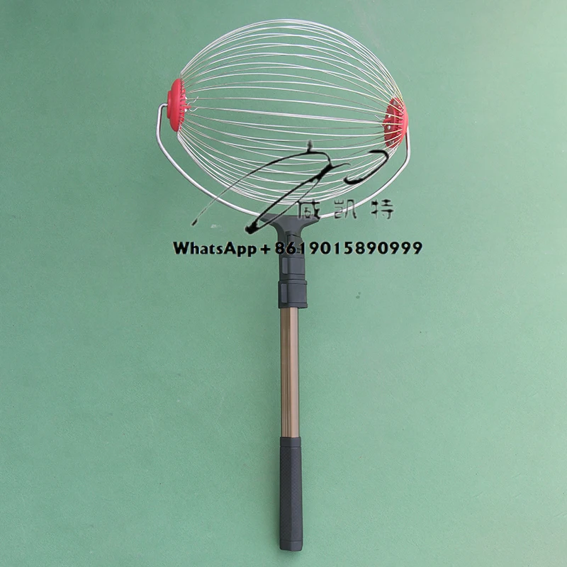 

Automatically Tennis Ball Collector Professional Ball Receiver Pick up Training Equipment Multi-ball Frame