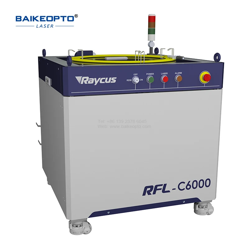 Raycus RFL-C6000 6KW vezellaserstroombron voor het snijden van boorapparatuur