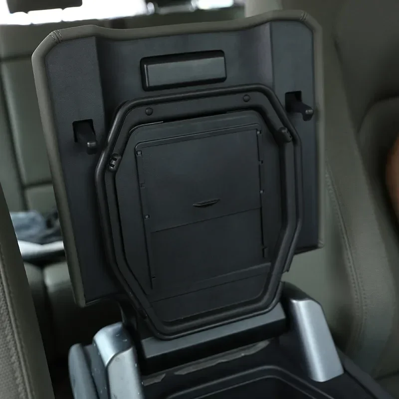 

Car Console Armrest Organizer Box Hidden Storage Box Interior Car Accessories For Land Rover Defender 90 110 130 2020-2024