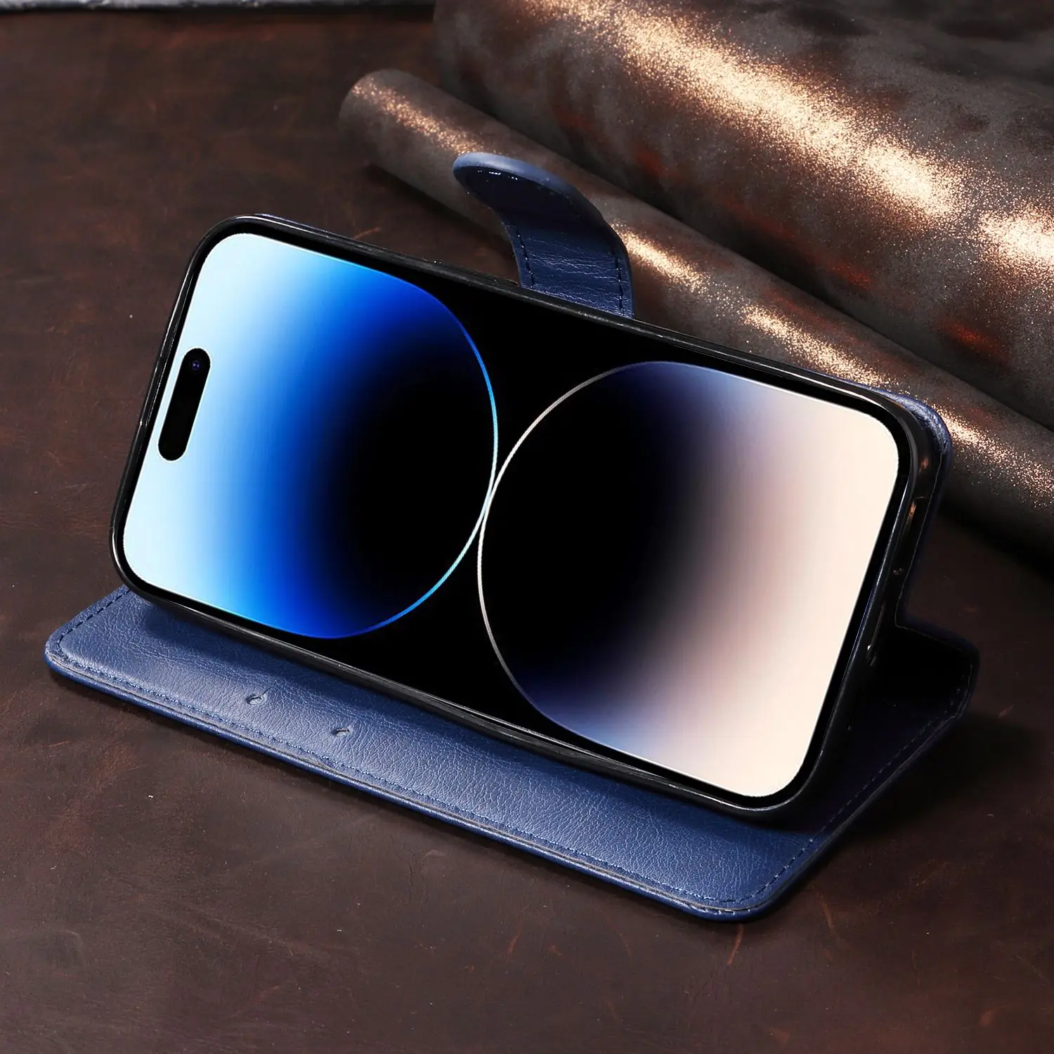 حافظة جلدية بمسند فتحة مغناطيسية لهاتف موتورولا إيدج 60 فيوجن 50 40 30 20 X30 S30 S Pro Neo Ultra Lite 5G 2025 #5