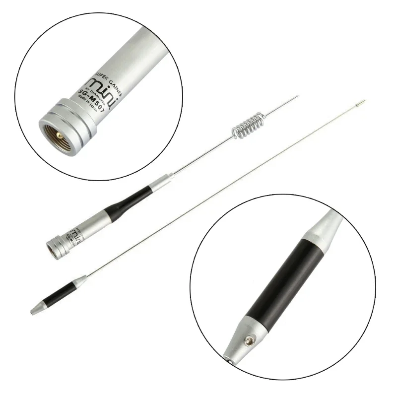 SG-M507 UV Dual Band UHF/VHF 144/430MHz Mobile Radio Antenna for Amateur Radio Vehicle Car Walkie Talkie
