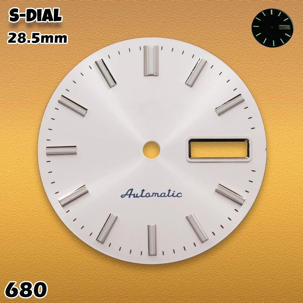 Tarcza SEI NH36 28.5mm Zielona – Luminous Dial Face recenzja i cena