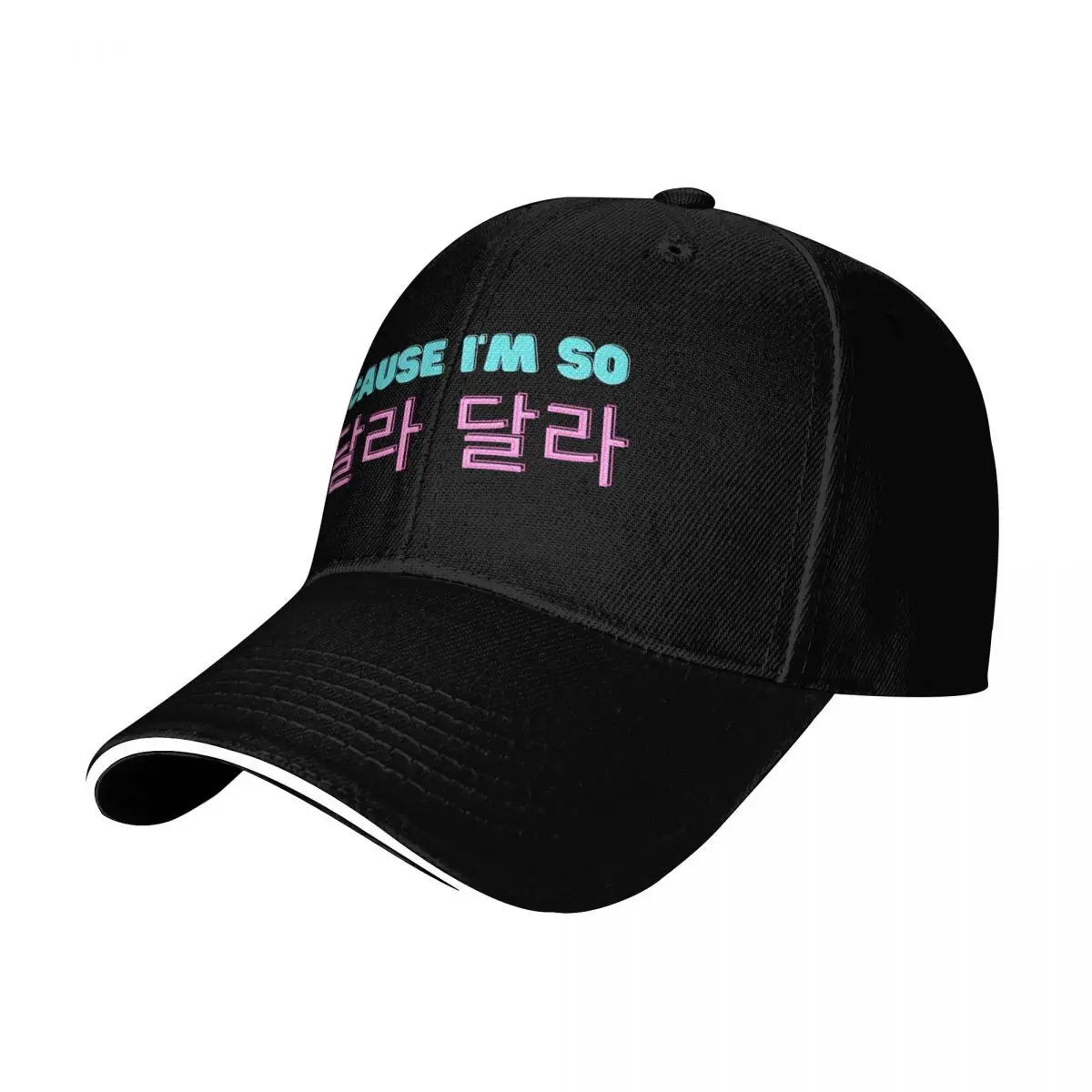DALLA DALLA (hangul) Baseball Cap Outdoor Golf Running Hiking Summer Beach Travel Streetwear Hip Hop Trendy