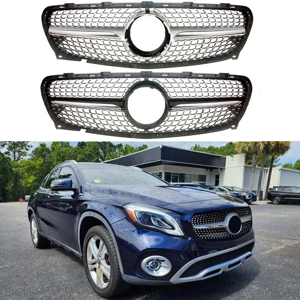 

Car Front Racing Upper Facelift Grill Grilles For Mercedes Benz X156 GLA-Class GLA200 GLA250 2017 2018 2019 2020