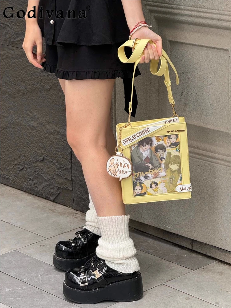 

Оригинальная японская сумка в стиле академии для милых девушек в стиле Лолиты, сумка через плечо в стиле манга JK, повседневная пригородная сумка через плечо в стиле ретро для женщин
