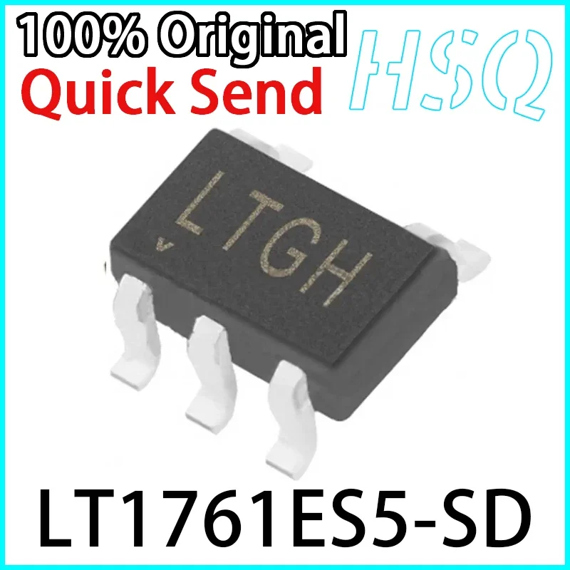 5PCS Original LT1761ES5-SD Screen Printed LTGH SOT23-5 Adjustable Linear Regulator New Stock