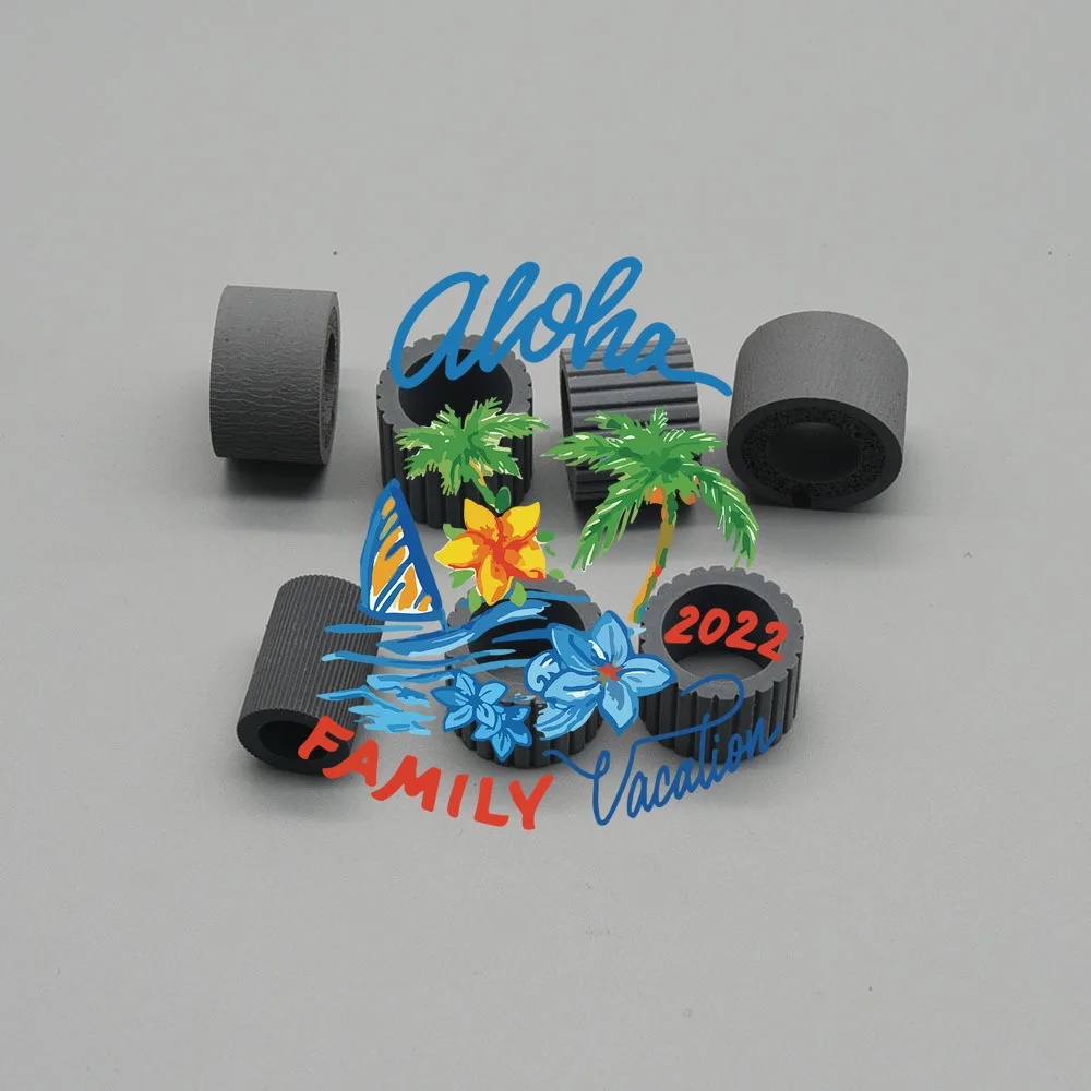 

5X L2755-60001 L2756A Roller Replacement Kit Tire Rubber for HP ScanJet Enterprise Flow 5000 s4 / 7000 s3 / 3000 s3